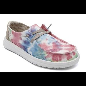 Hey Dude Women’s Wendy Shoes in Boho Mandala Tie-Dye